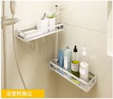 2~4-Tier Rotatable Wall Mounted Bathroom Shelves Bath Racks For Bathroom Counter Top